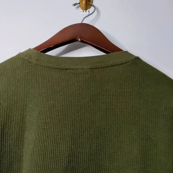 Switch Remarkable Men L Billionaire Club Hustle Hard Waffle Knit Shirt Preppy - Picture 7 of 9